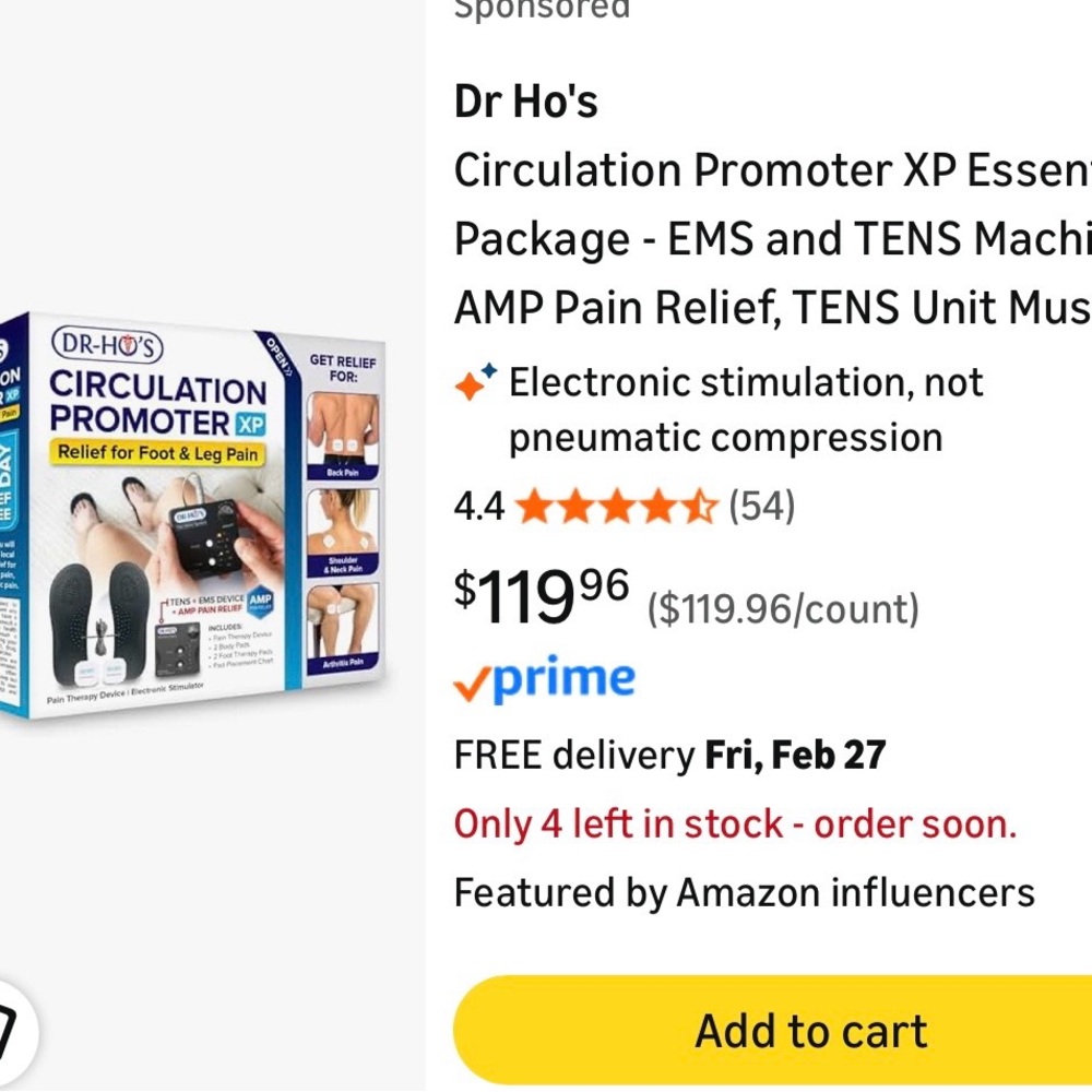 Dr-Ho’s Circulation Promoter XP - Picture 9 of 9